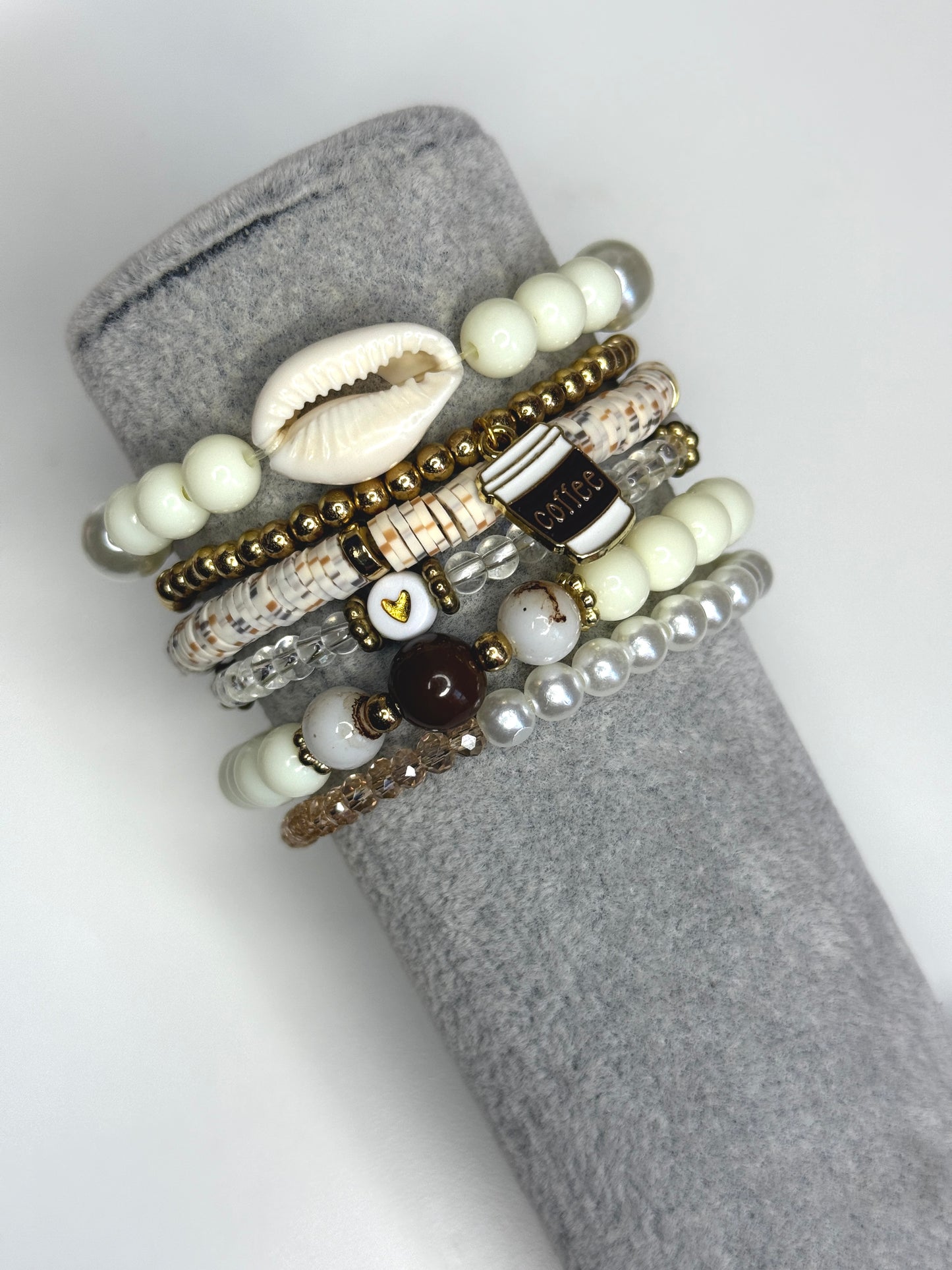 !LIMITED EDITION! Coffee bean stack (6 piece)