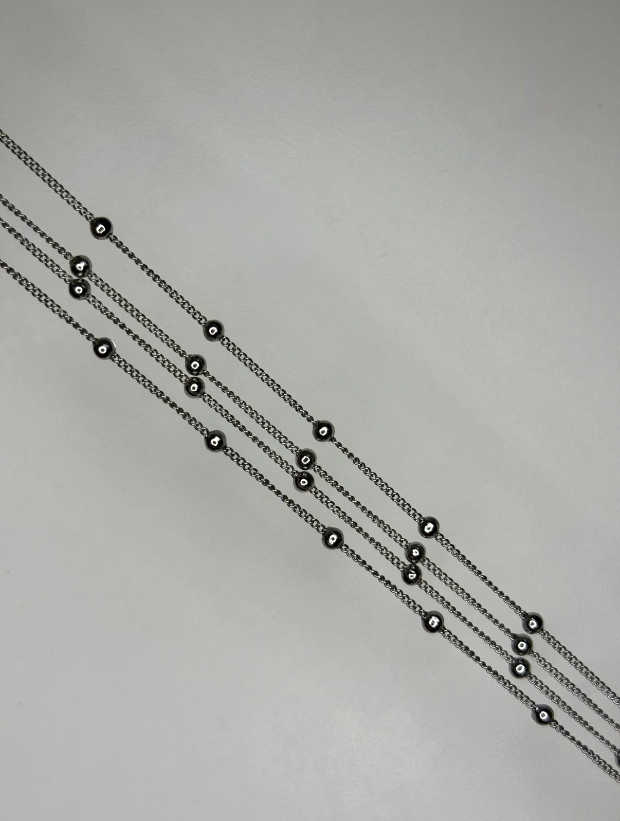 Adjustable ball chain anklet (1 piece)