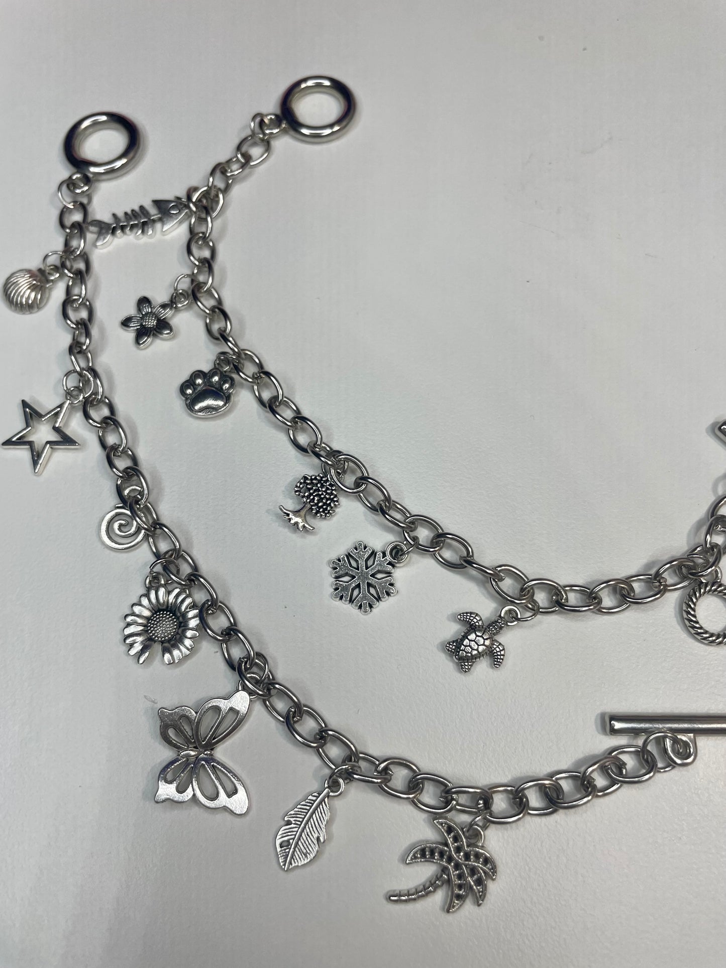 Basic silver charmie bracelet (1 piece)