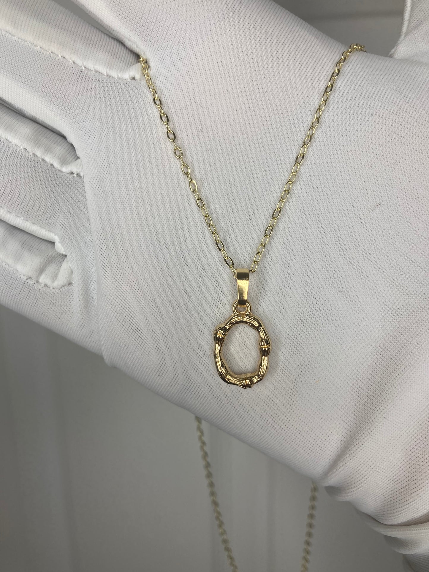 Gold Inital necklaces