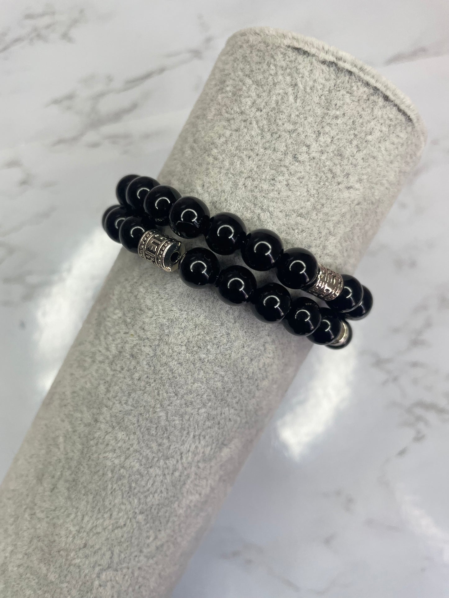 Tibetan black bracelet (1 piece)