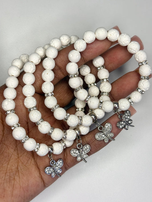 Crystal dragonflies (1 piece)