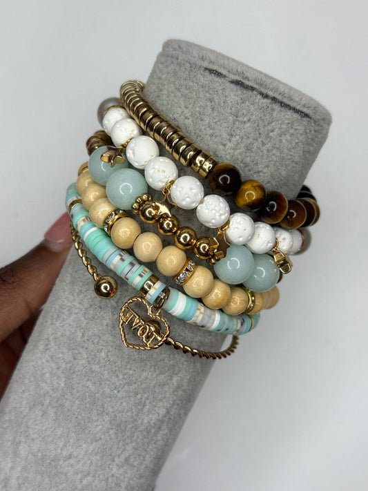 !LIMITED EDITION! Western cowgirl stack (6 piece)