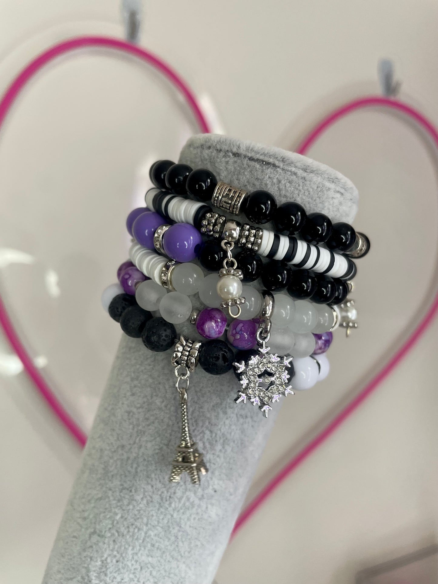 !LIMITED! Purple panda stack (6 piece)