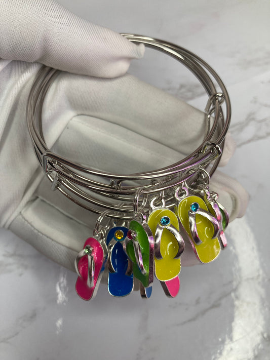 Flip flop bangles