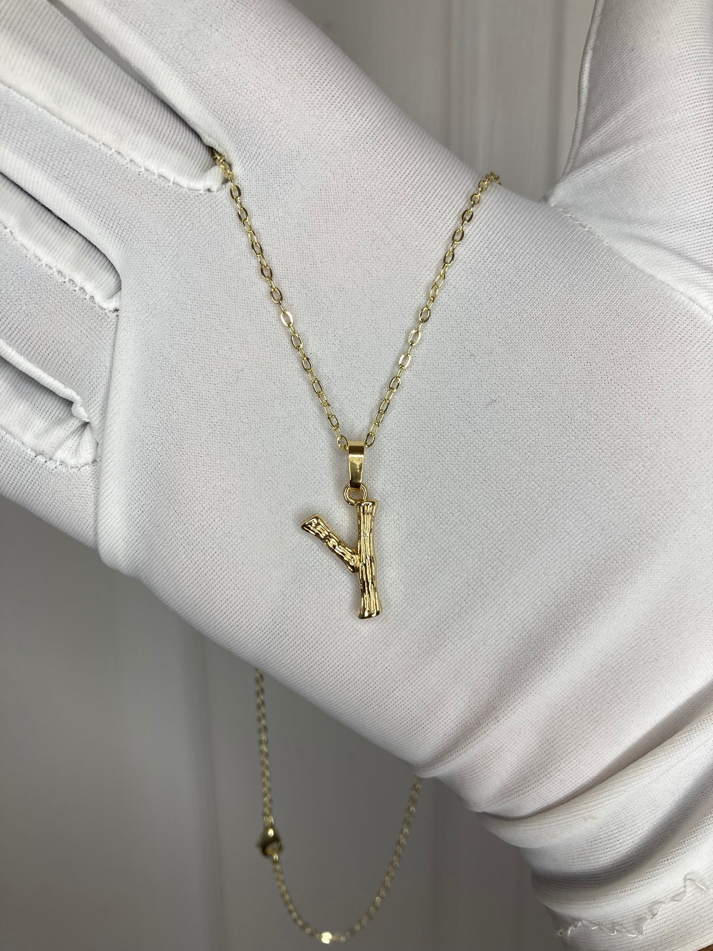 Gold Inital necklaces