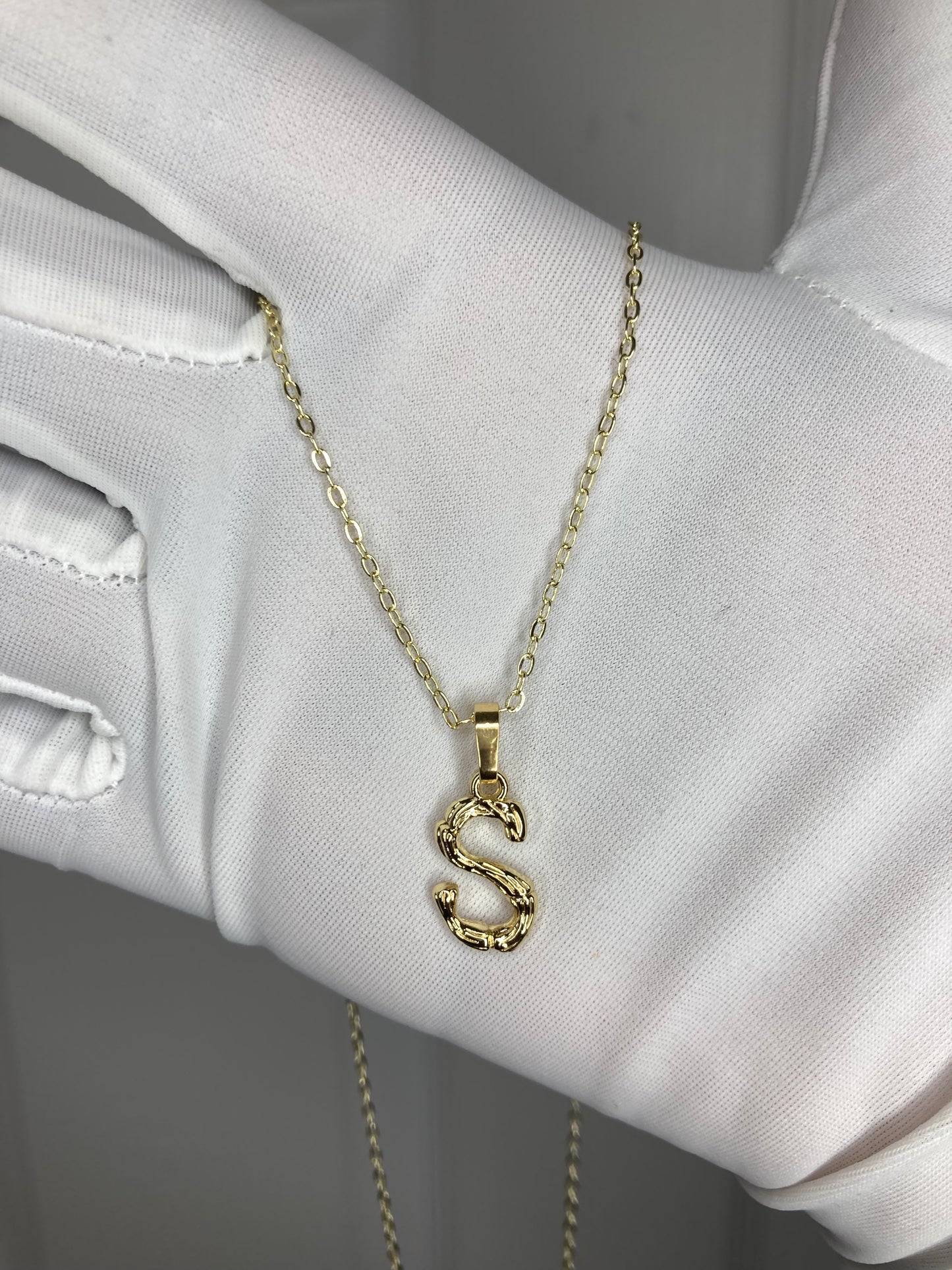 Gold Inital necklaces