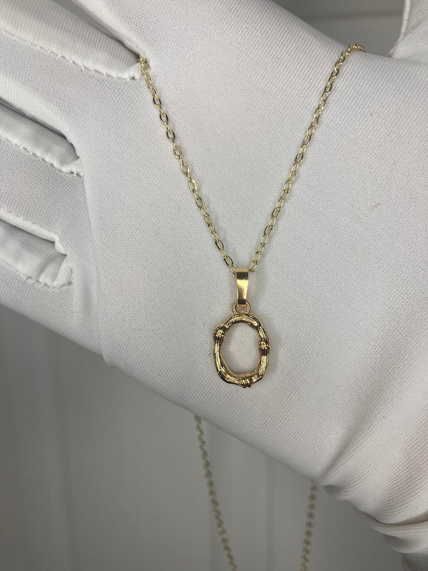 Gold Inital necklaces